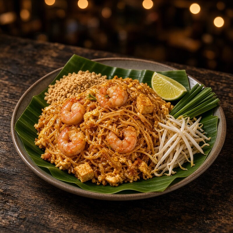 ผัดไทยกุ้ง